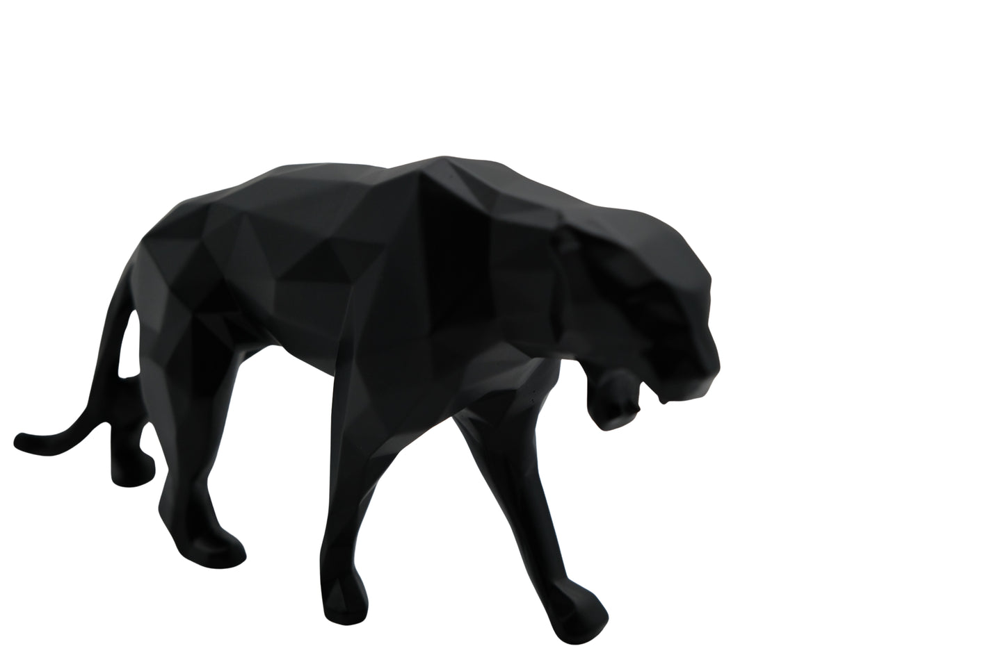 Richard ORLINSKI : Panther Spirit (Matte Black edition) - Sculpture originale