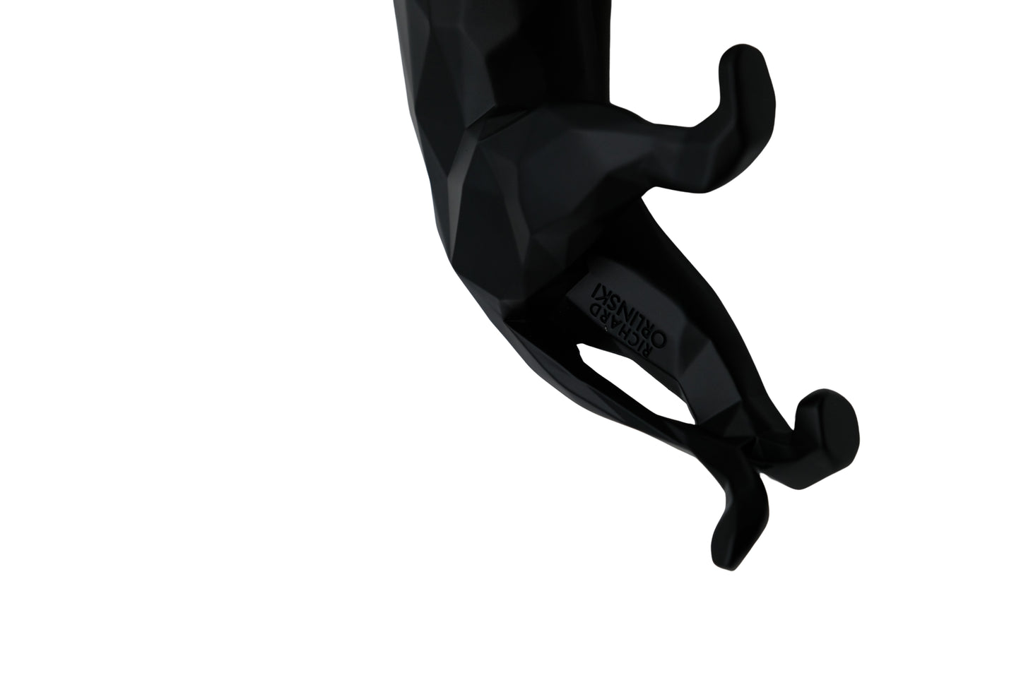Richard ORLINSKI : Panther Spirit (Matte Black edition) - Sculpture originale