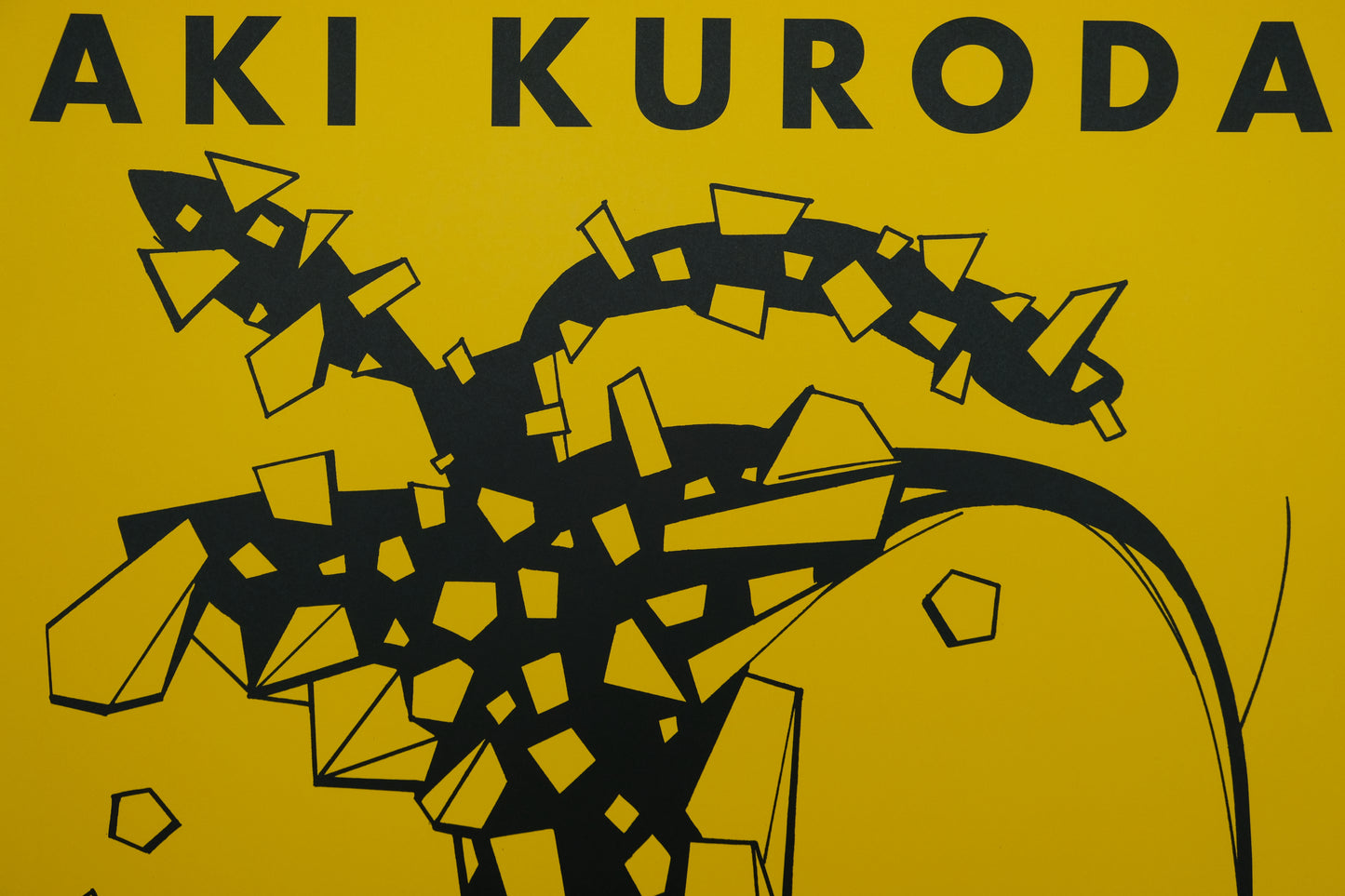 Aki KURODA : Cosmofleur - Lithographie originale