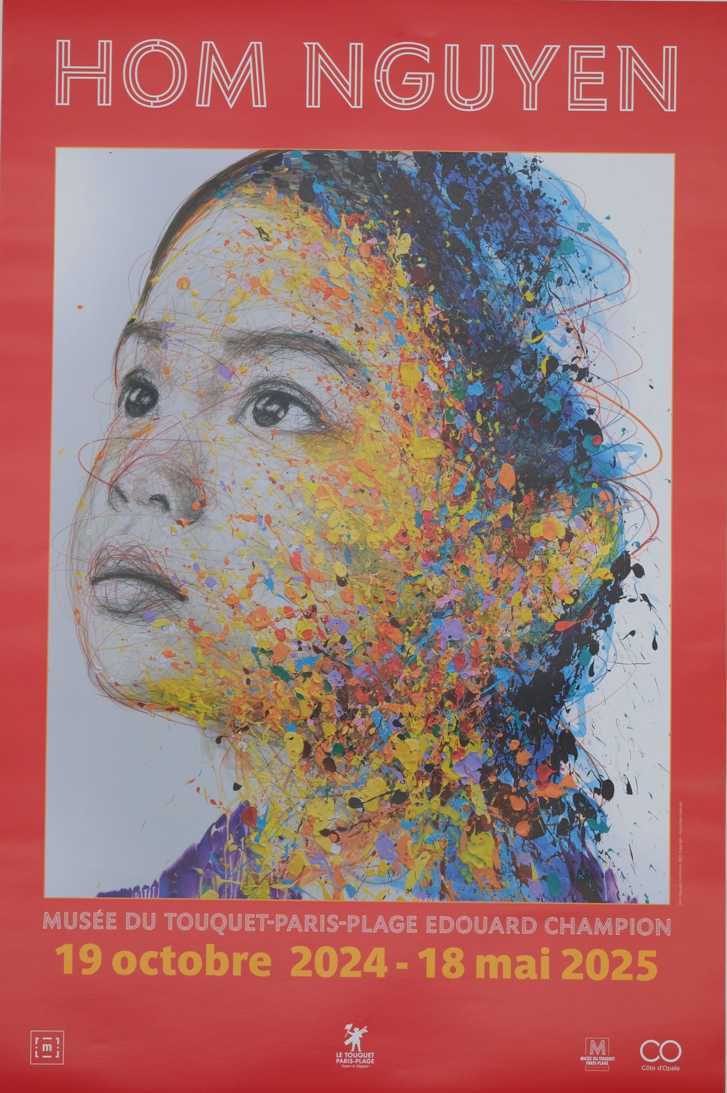 Hom NGUYEN : Fil d'Ariane - Affiche originale