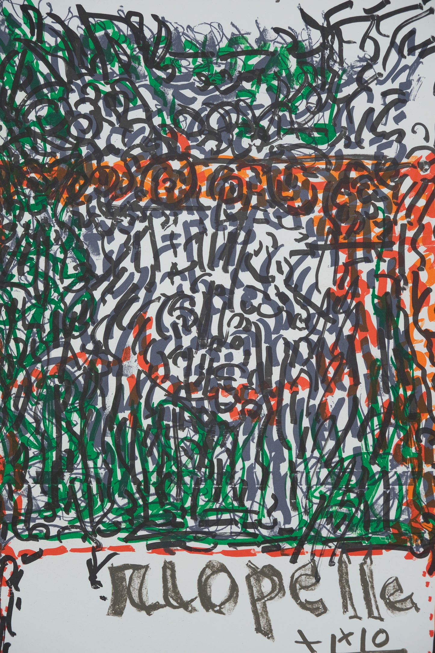 Jean Paul RIOPELLE : Sculptures et grands formats - Lithographie originale signée
