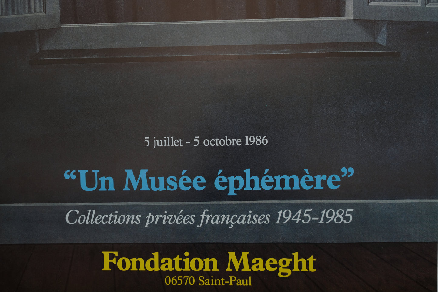 René MAGRITTE : Hommes aux chapeaux - Affiche originale
