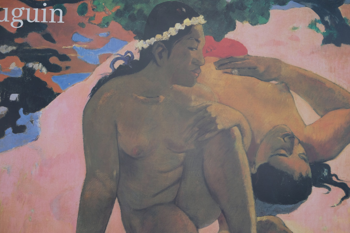 Paul GAUGUIN : Nu sur la plage - Affiche originale