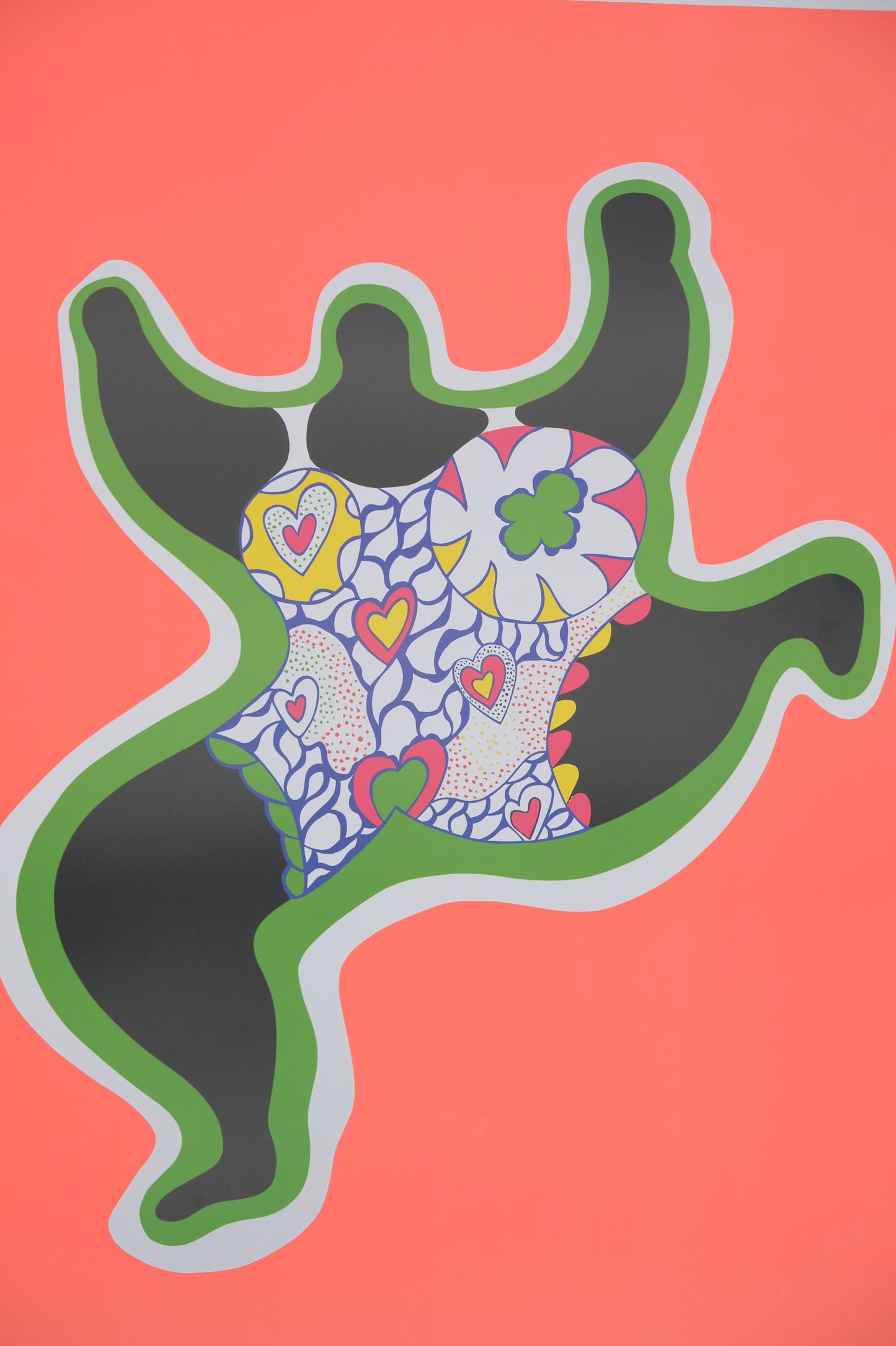 Niki de SAINT PHALLE : Nana qui danse - Tirage offset signé
