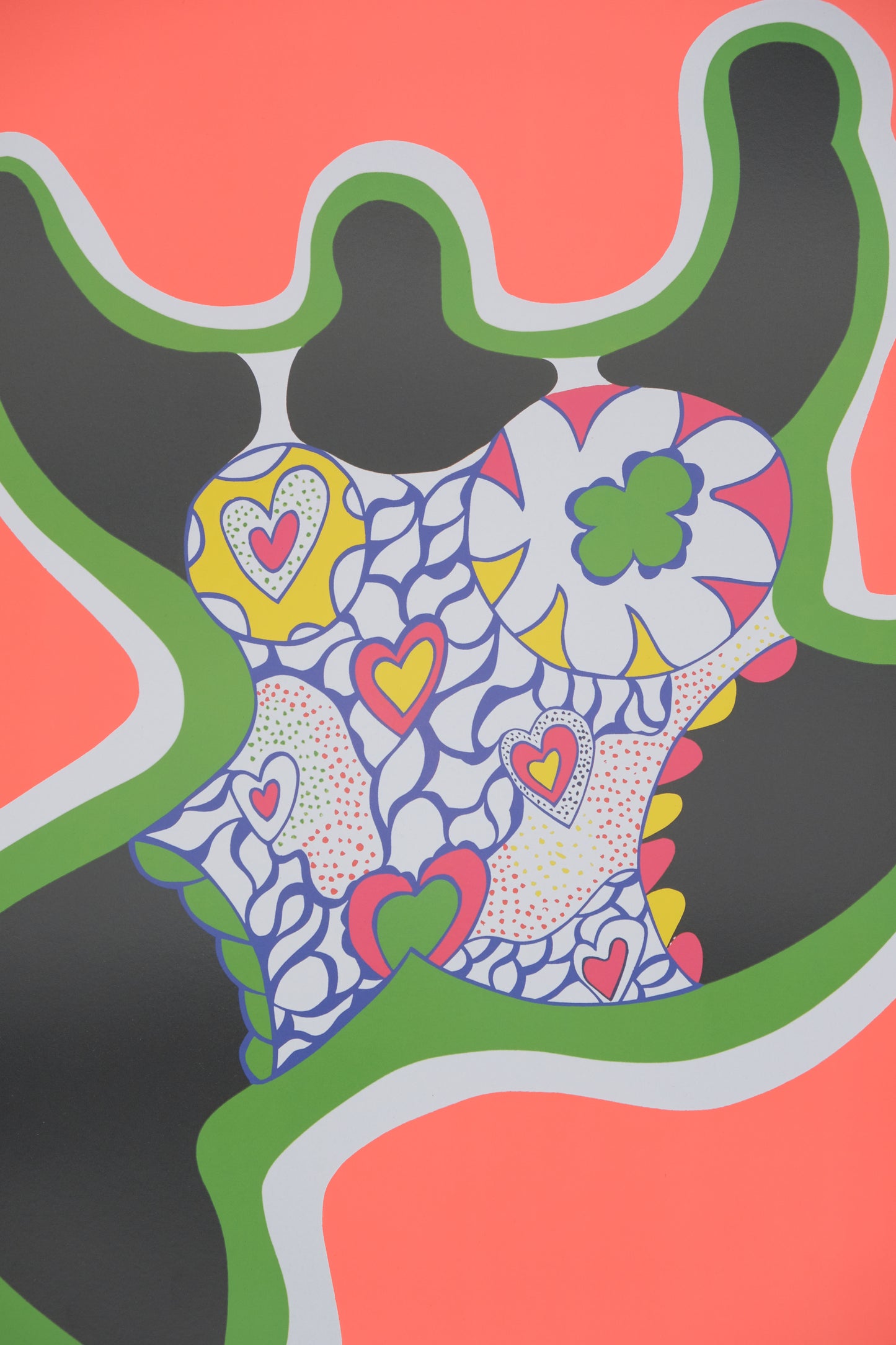 Niki de SAINT PHALLE : Nana qui danse - Tirage offset signé