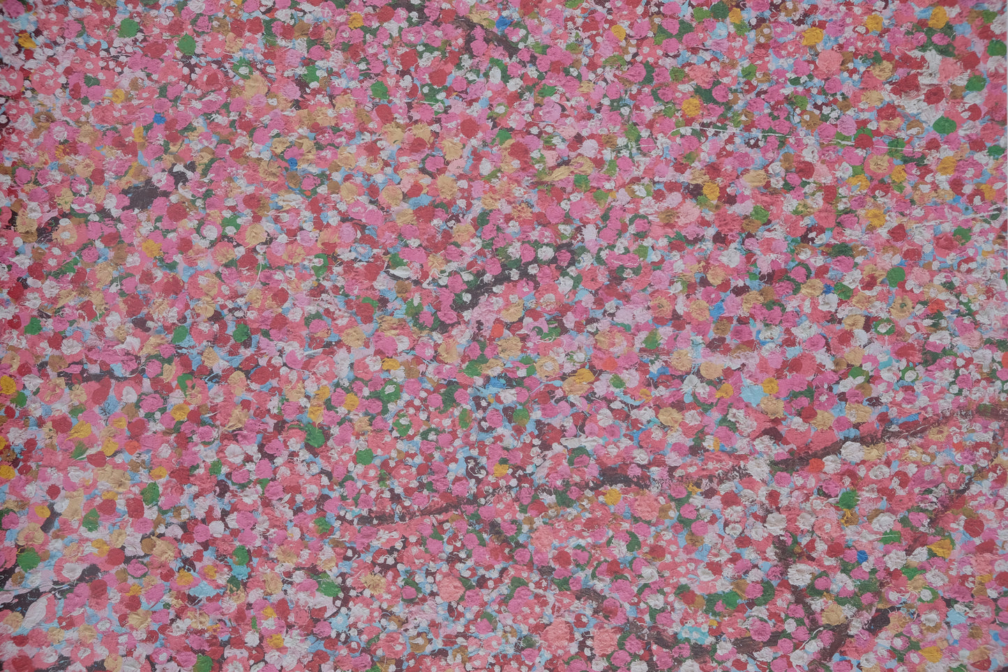 Damien HIRST : Cerisier en fleurs - Affiche originale en couleurs