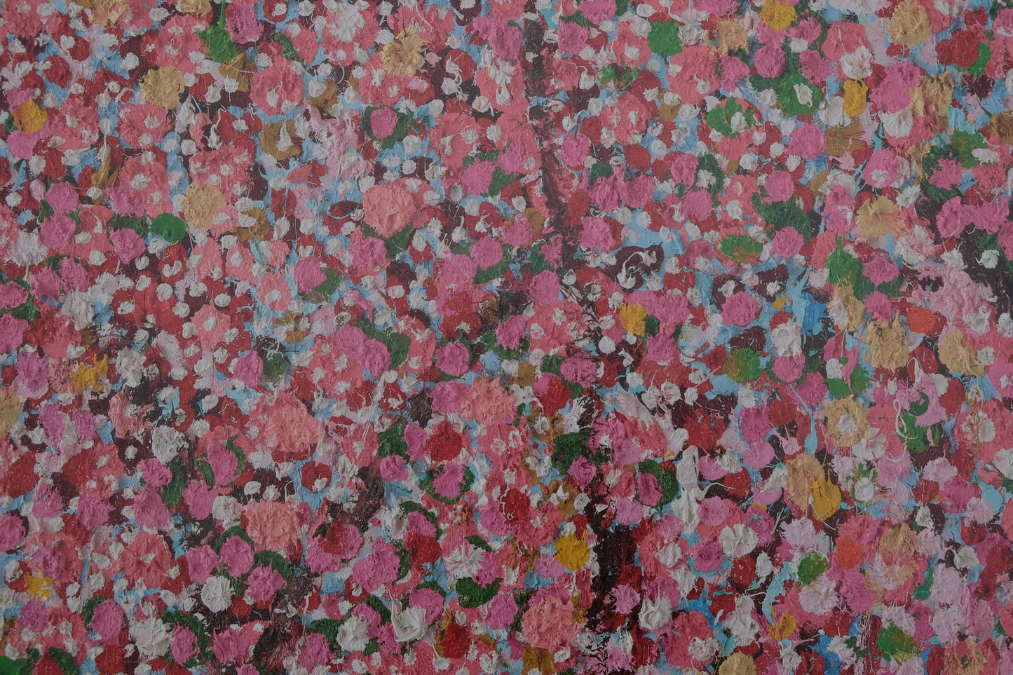 Damien HIRST : Cerisier en fleurs - Affiche originale en couleurs