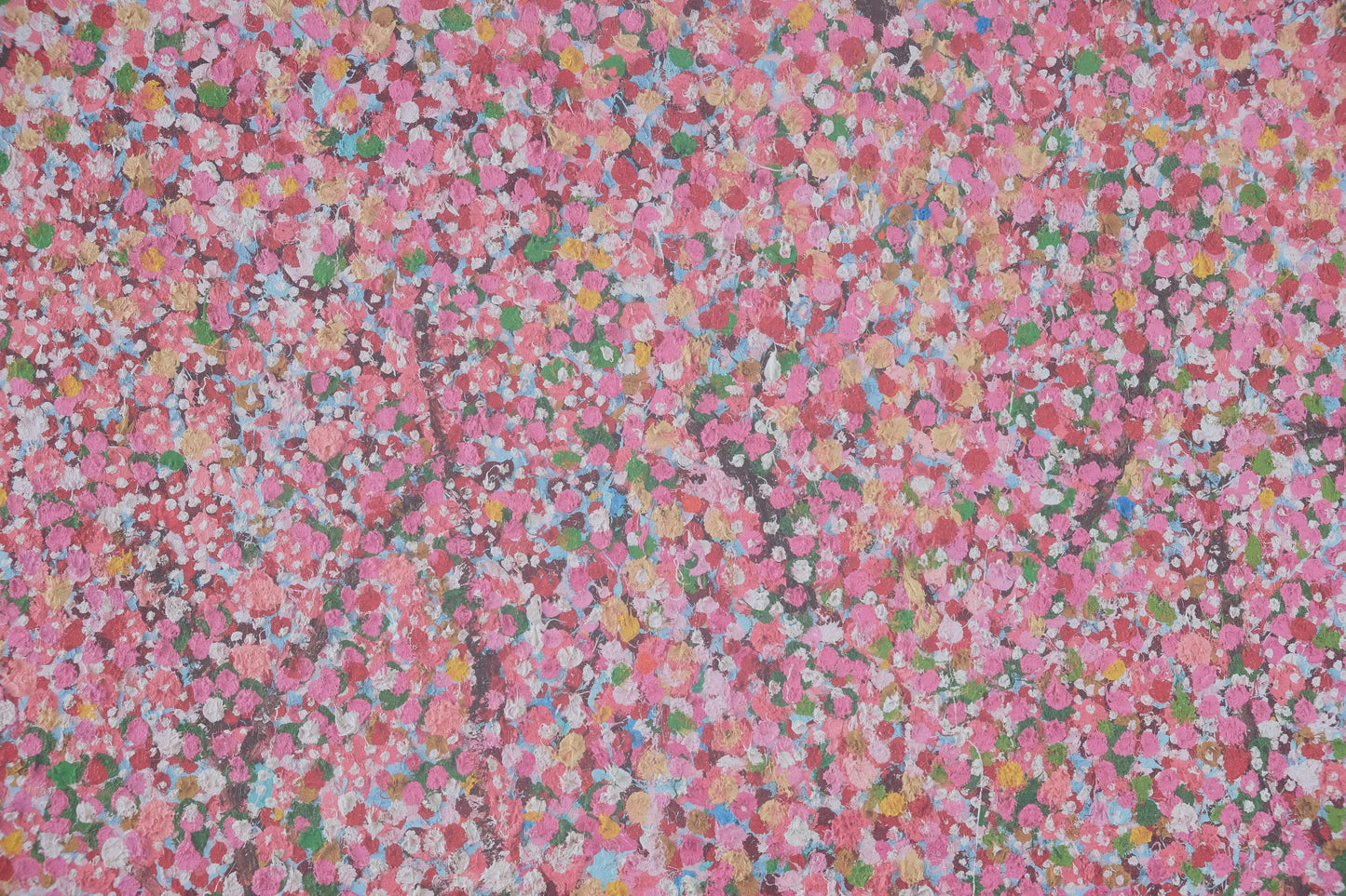 Damien HIRST : Cerisier en fleurs - Affiche originale en couleurs