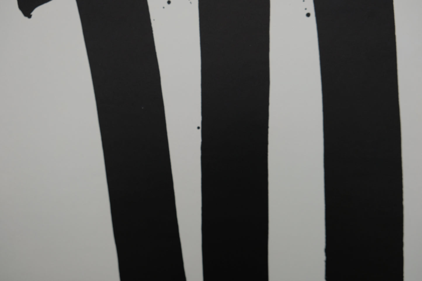 Pierre SOULAGES : Lithographie n°28 - Lithographie