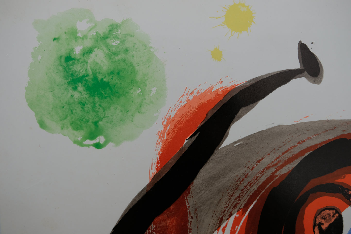 Joan MIRO : Le jardin de sculptures - Affiche originale signée