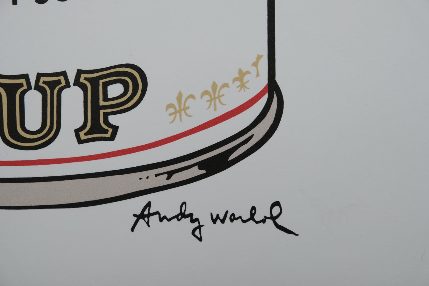 Andy WARHOL : Campbell's Scoth Broth Soup - Lithographie signée