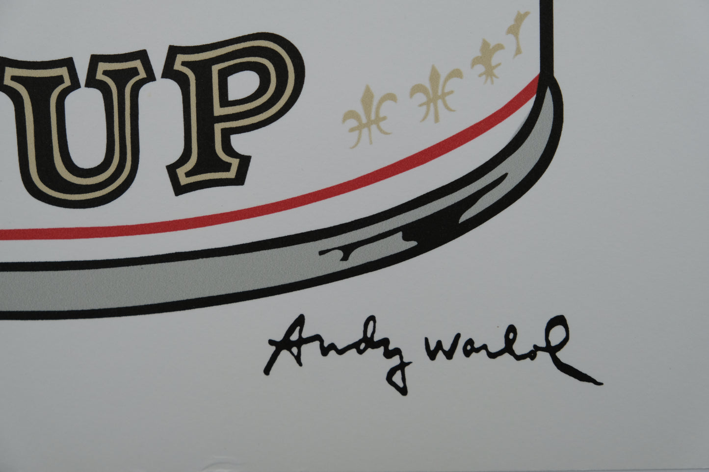 Andy WARHOL : Campbell's Cream of Mushroom soup - Lithographie signée
