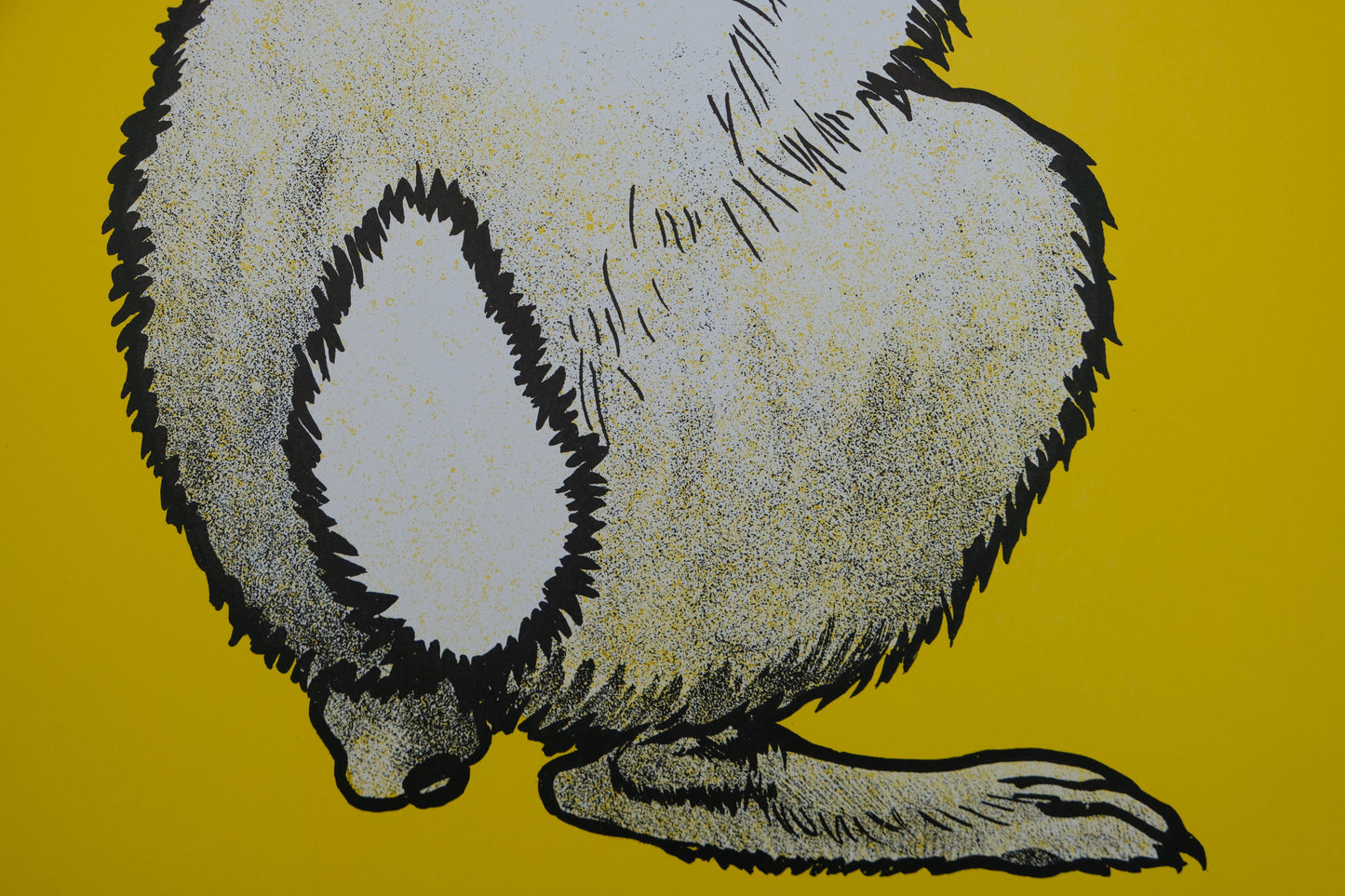 John HASSALL : The wild rabbit - Affiche originale signée