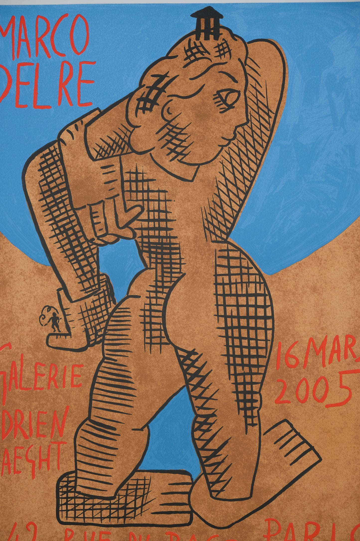 Marco DEL RE : La femme de Versailles - Affiche originale