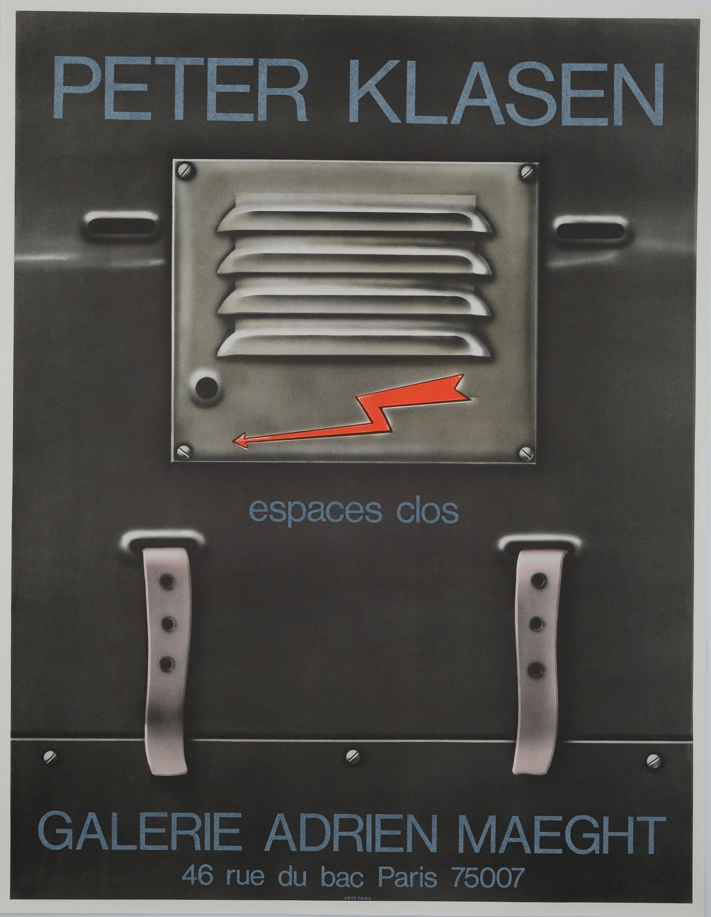 Peter KLASEN : Expo 1980 - Lithographie originale