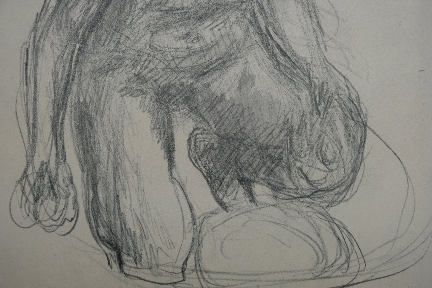 Pierre BONNARD : Femme nue agenouillée - Affiche originale signée
