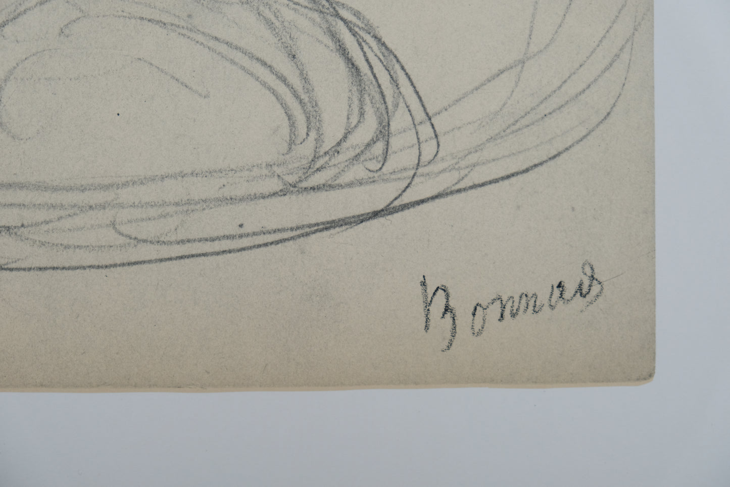 Pierre BONNARD : Femme nue agenouillée - Affiche originale signée