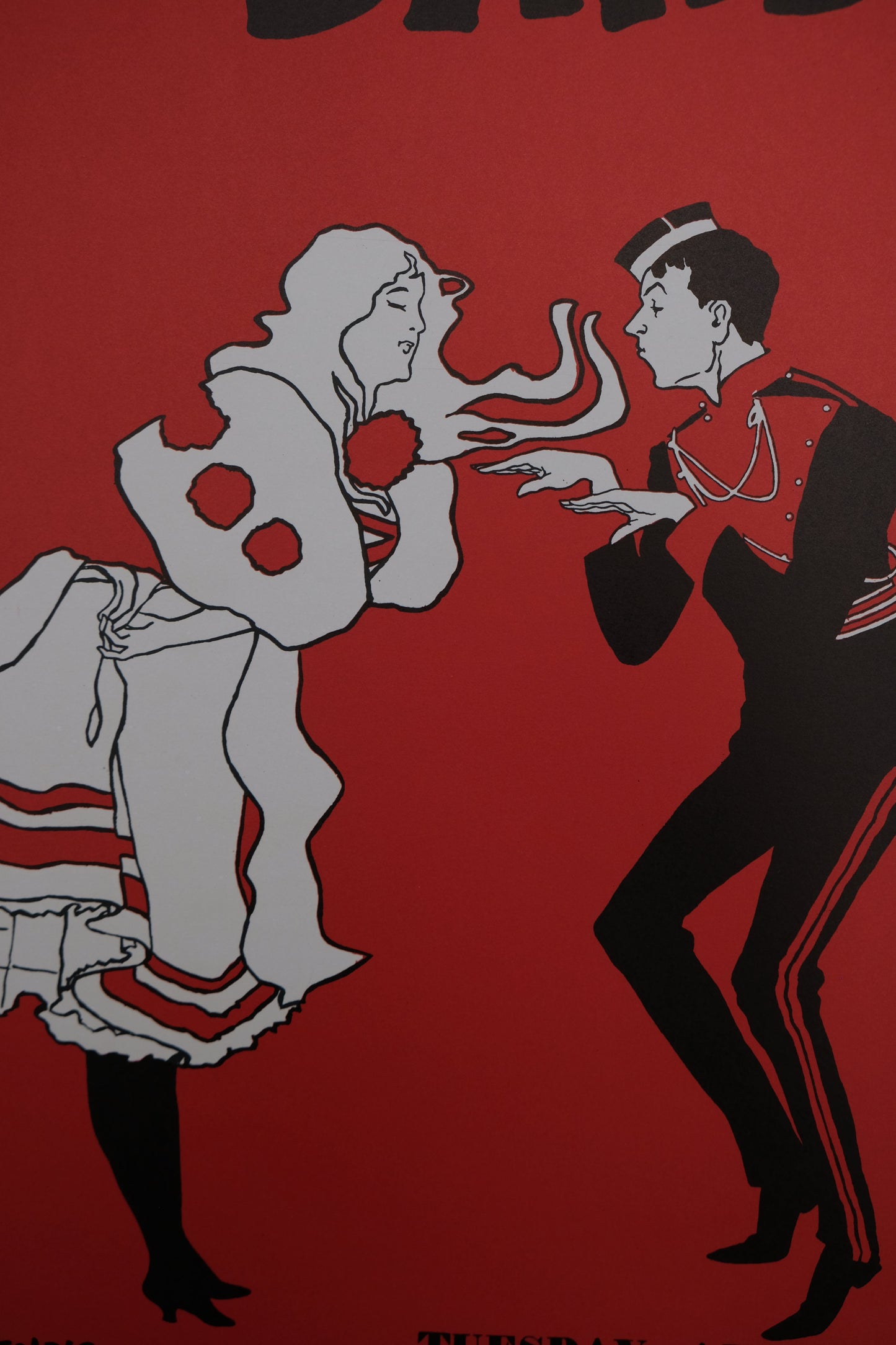 YENDIS : Dandy fifth -Affiche originale signée
