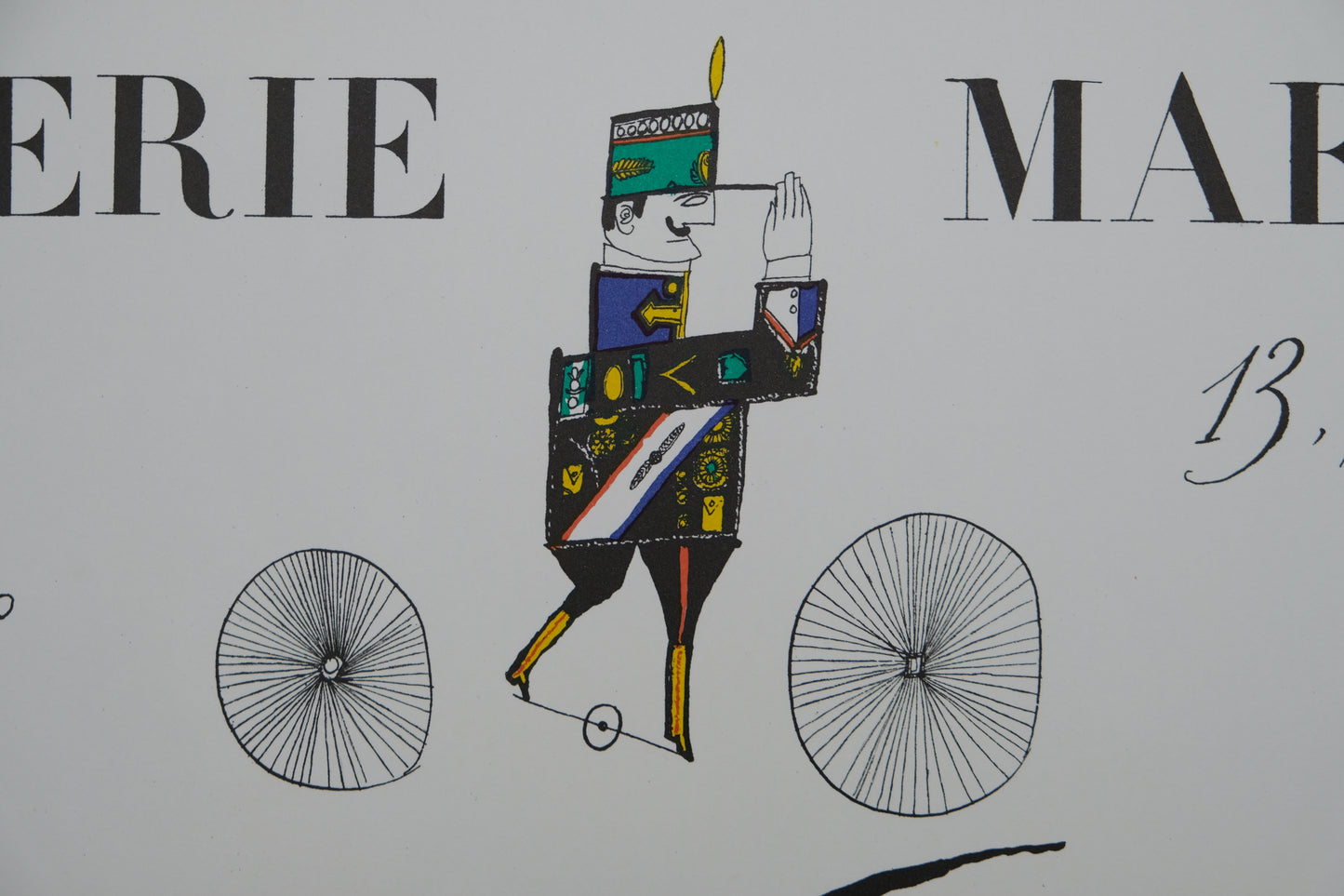 Saul STEINBERG : Gare de Milan - Lithographie originale