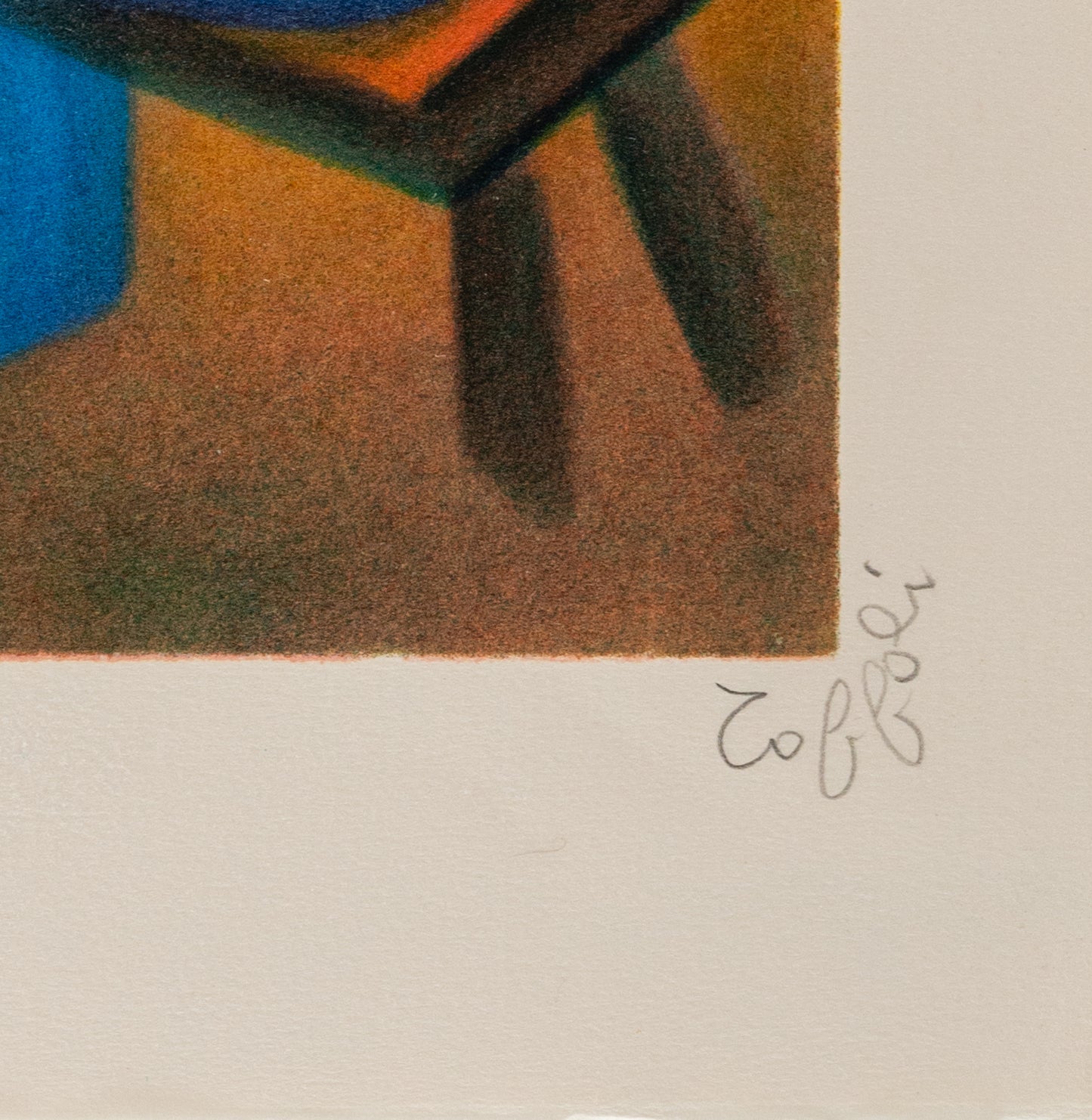 Louis TOFFOLI : La Vendéenne - Lithographie originale signée