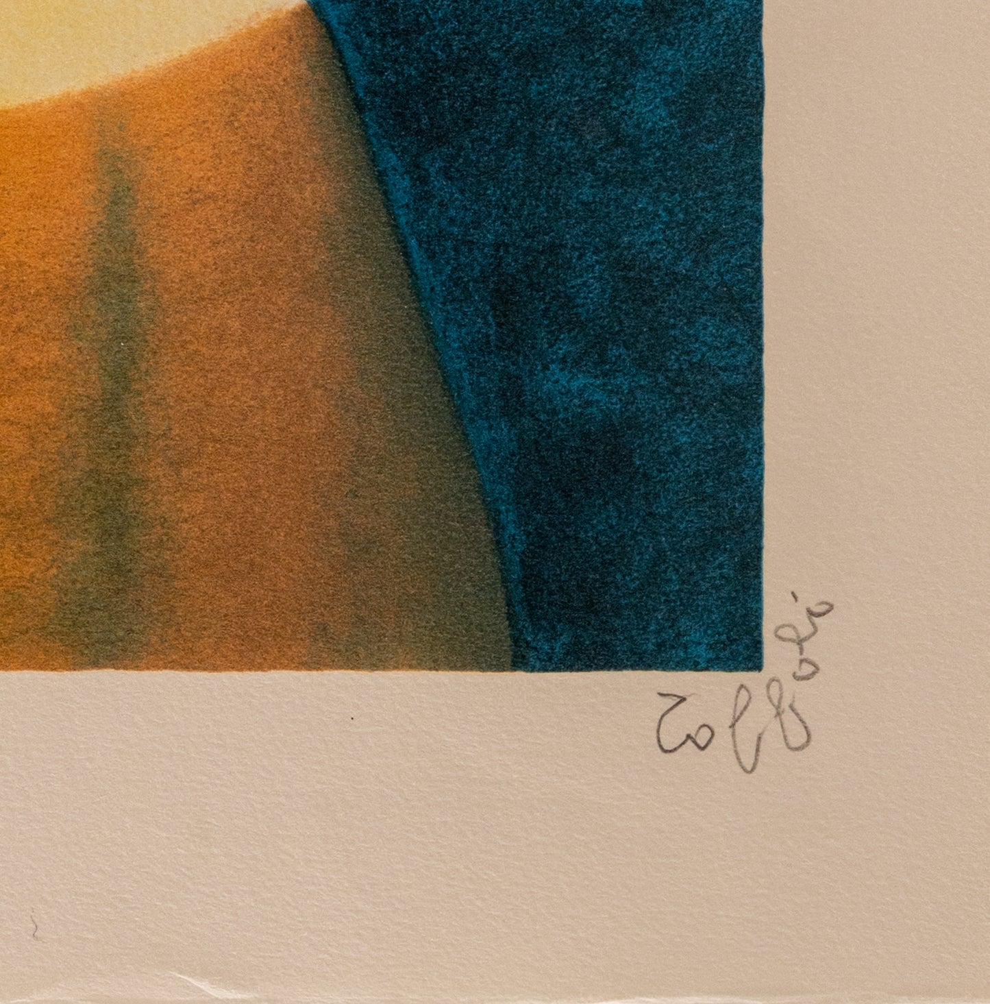 Louis TOFFOLI : Tendresse - Lithographie originale signée