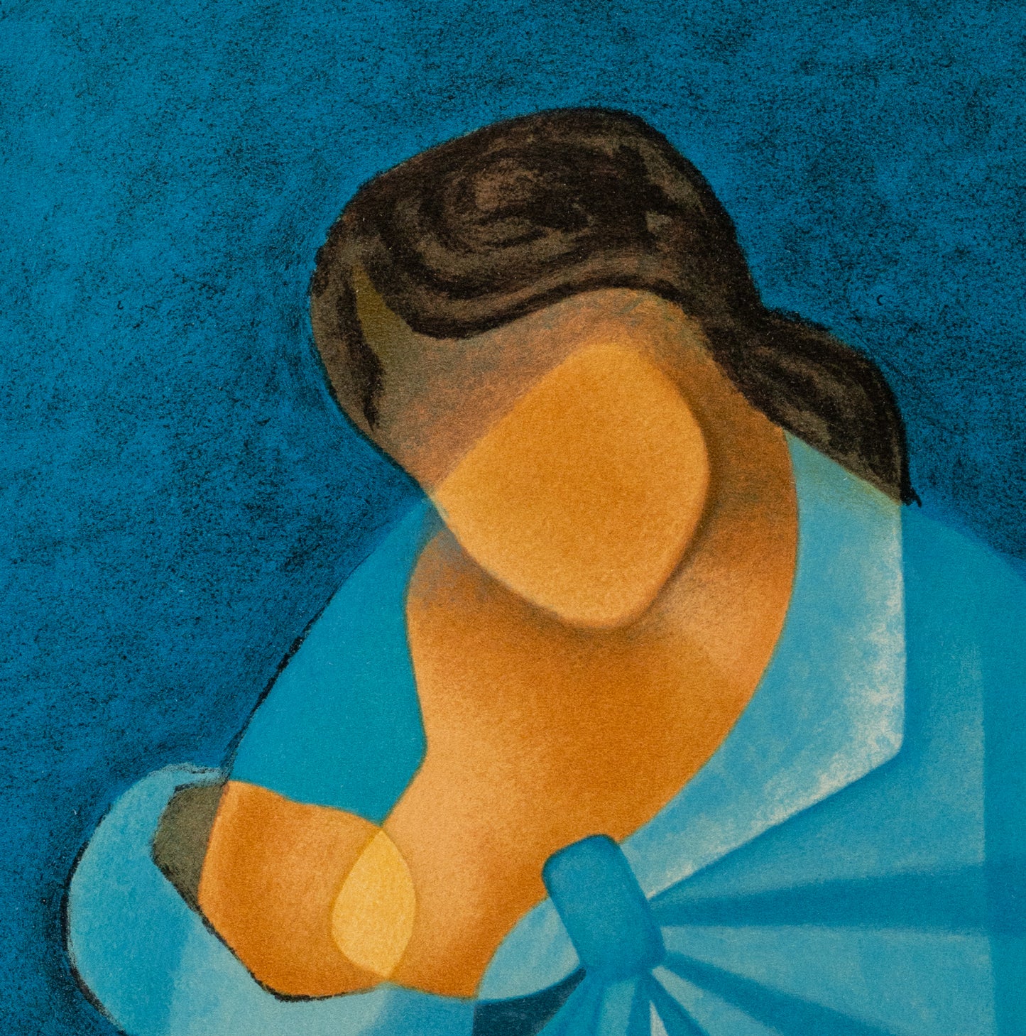 Louis TOFFOLI : Tendresse - Lithographie originale signée