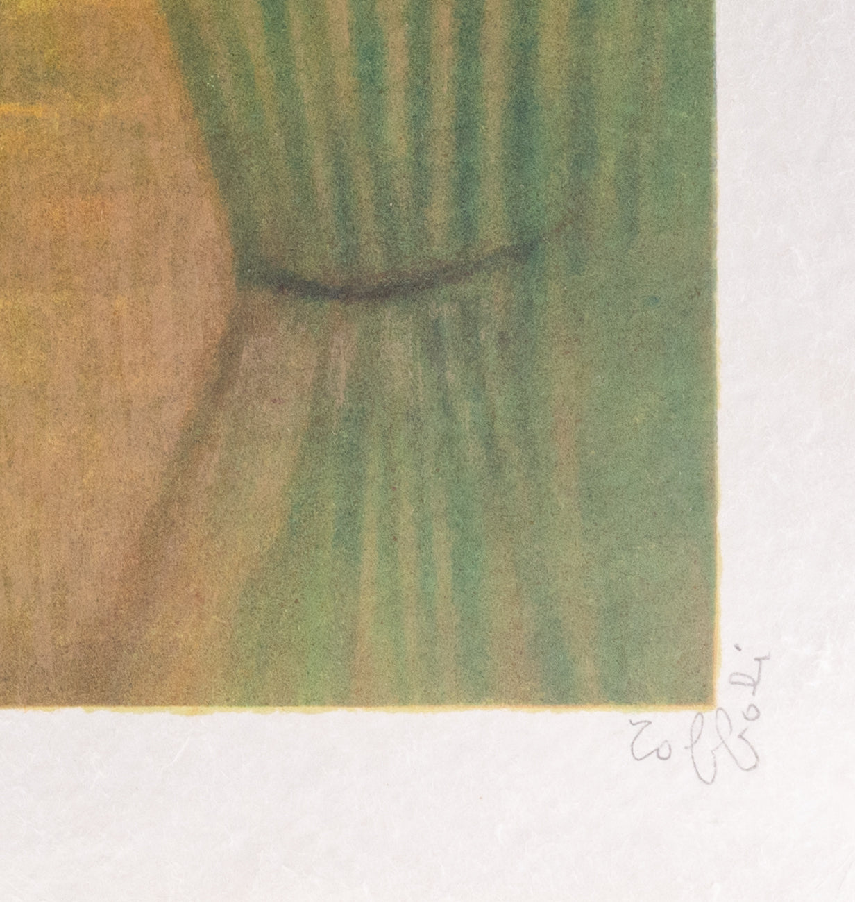 Louis TOFFOLI : Batteurs de riz en Thaïlande - Lithographie originale signée