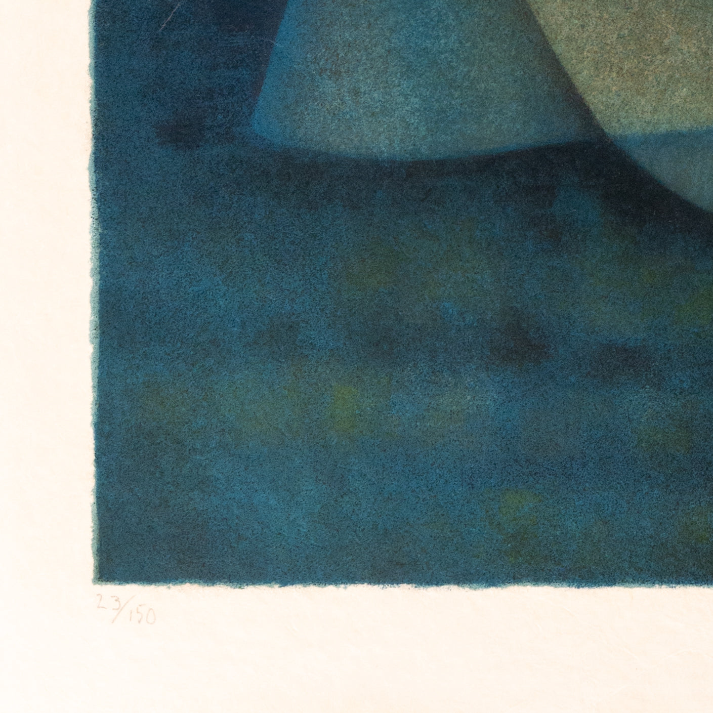 Louis TOFFOLI : L'Enfant au tricot jaune - Lithographie originale signée