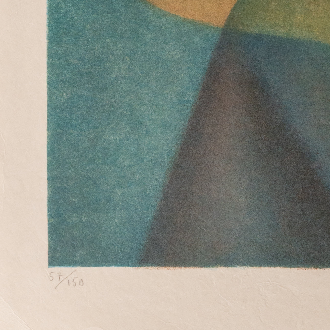 Louis TOFFOLI : Maternité sereine - Lithographie originale signée