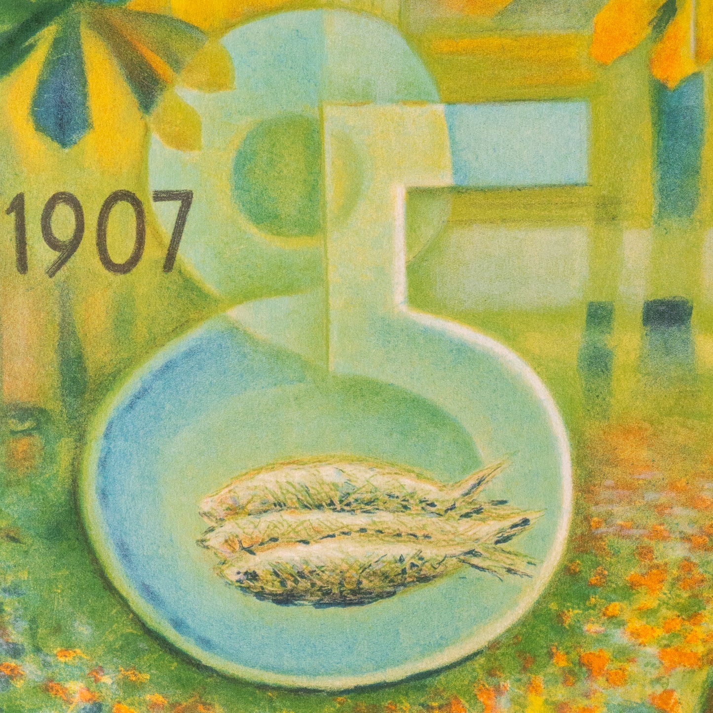 Louis TOFFOLI : L'Anniversaire - Lithographie originale signée et dédicacée