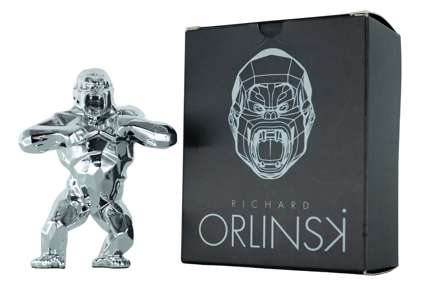 Richard ORLINSKI : Kong Spirit (Silver edition) - Sculpture originale