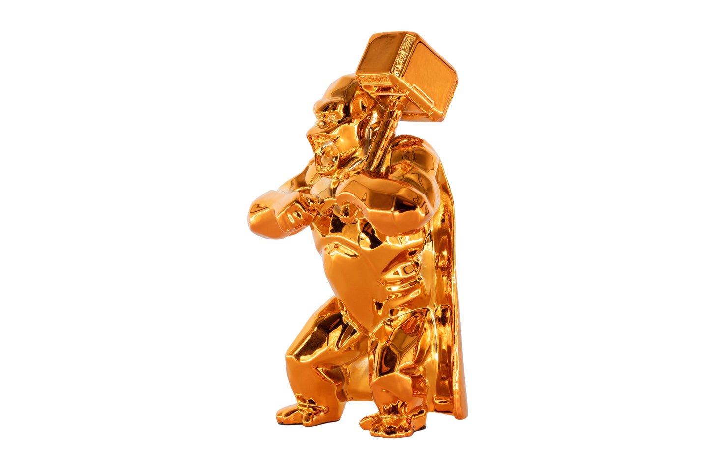 Richard ORLINSKI : Hammer Kong (Orange Spirit)- Sculpture originale