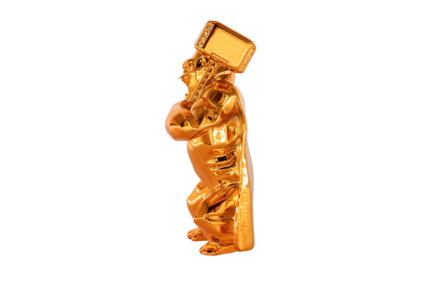 Richard ORLINSKI : Hammer Kong (Orange Spirit)- Sculpture originale