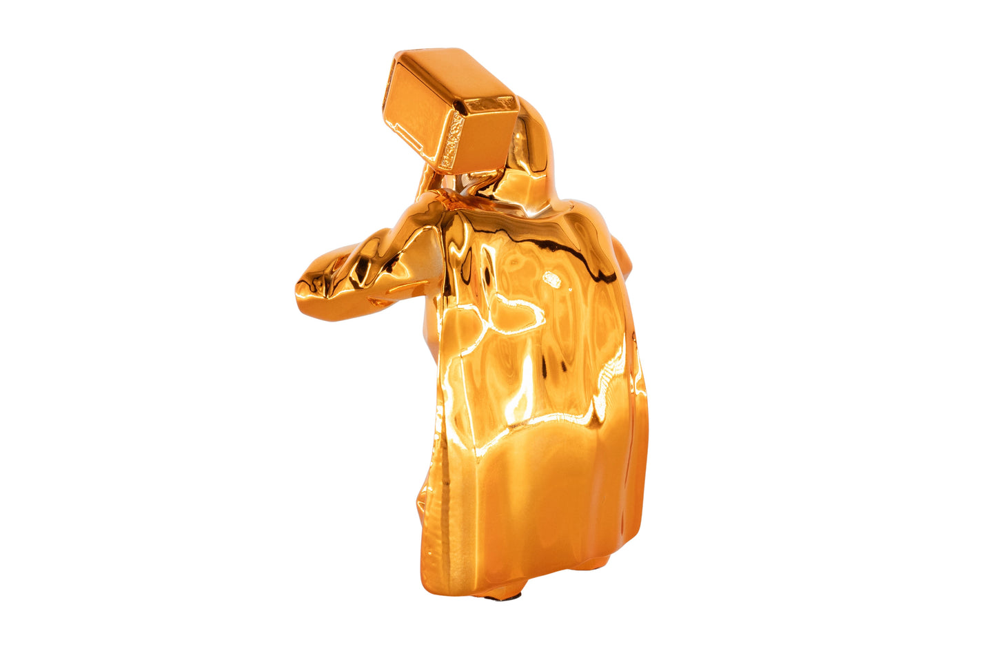 Richard ORLINSKI : Hammer Kong (Orange Spirit)- Sculpture originale