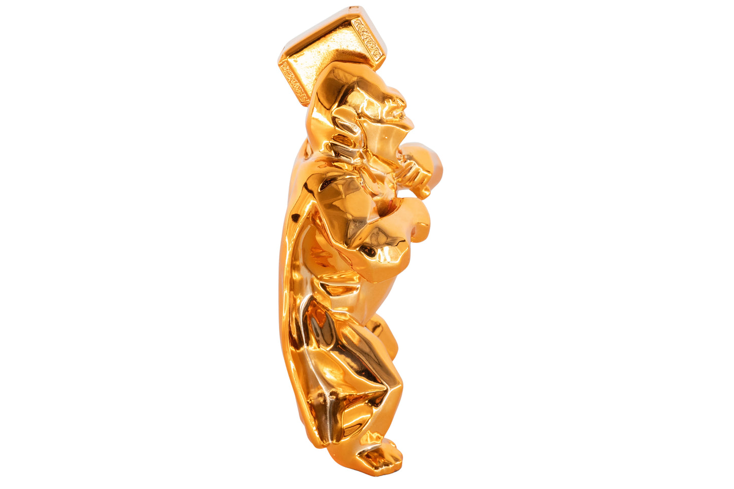 Richard ORLINSKI : Hammer Kong (Orange Spirit)- Sculpture originale