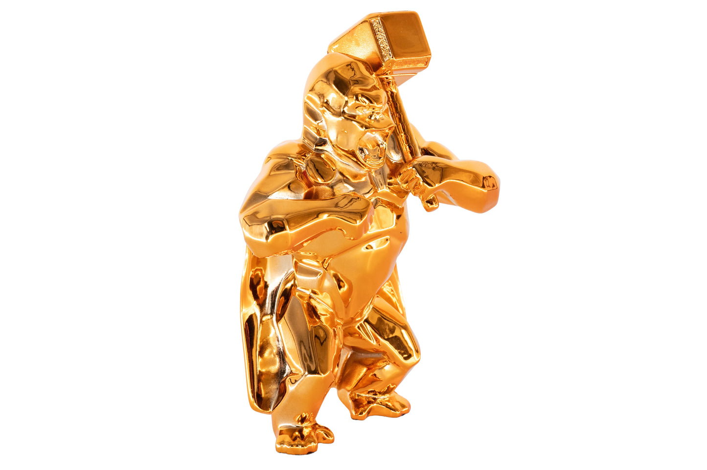 Richard ORLINSKI : Hammer Kong (Orange Spirit)- Sculpture originale