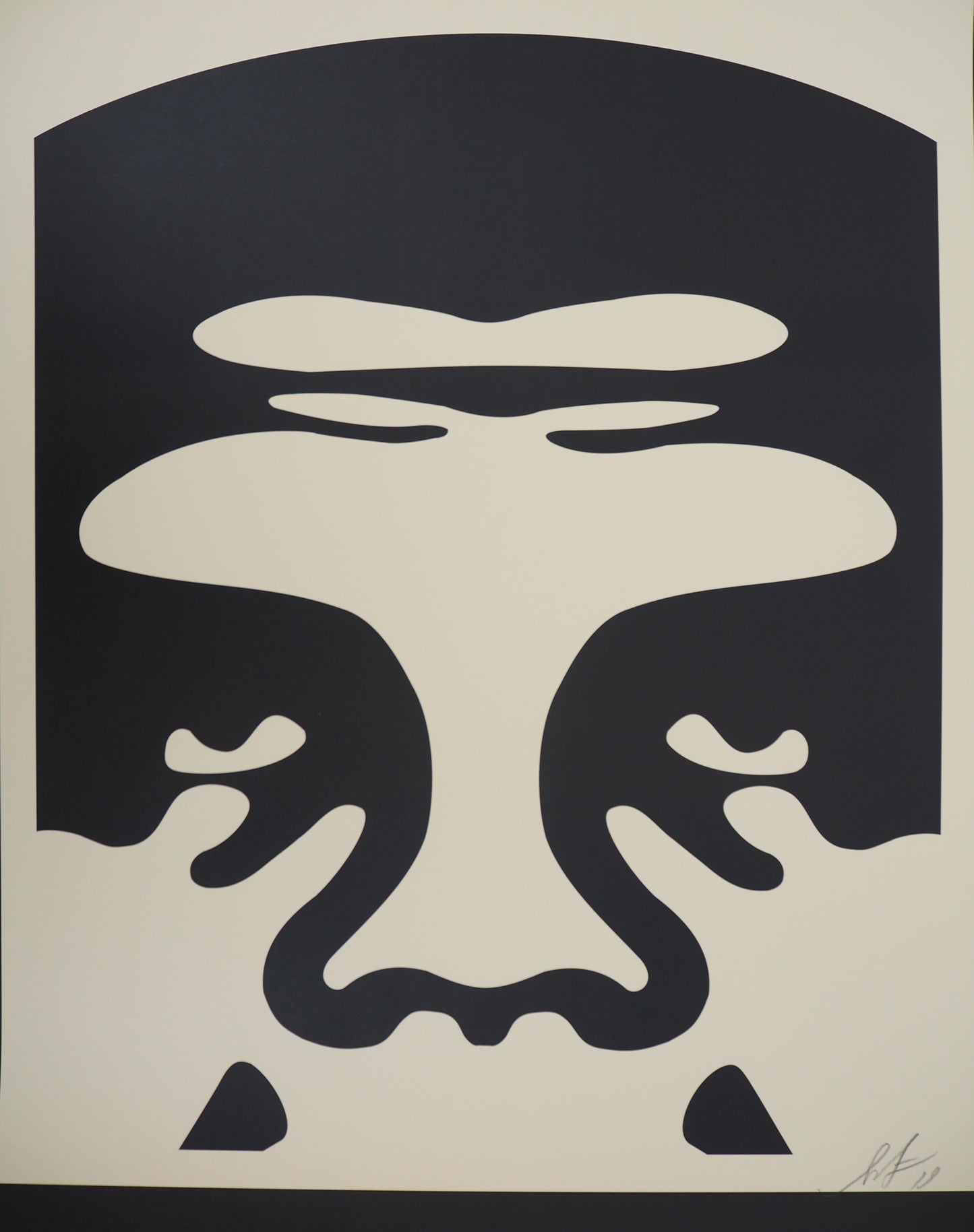 Shepard FAIREY (OBEY) : Face - Lithographie originale signée
