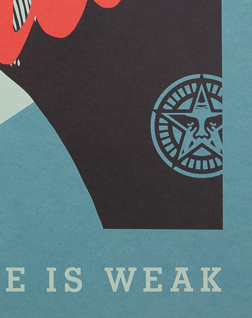 Shepard FAIREY (OBEY) : Radical peace - Lithographie originale signée