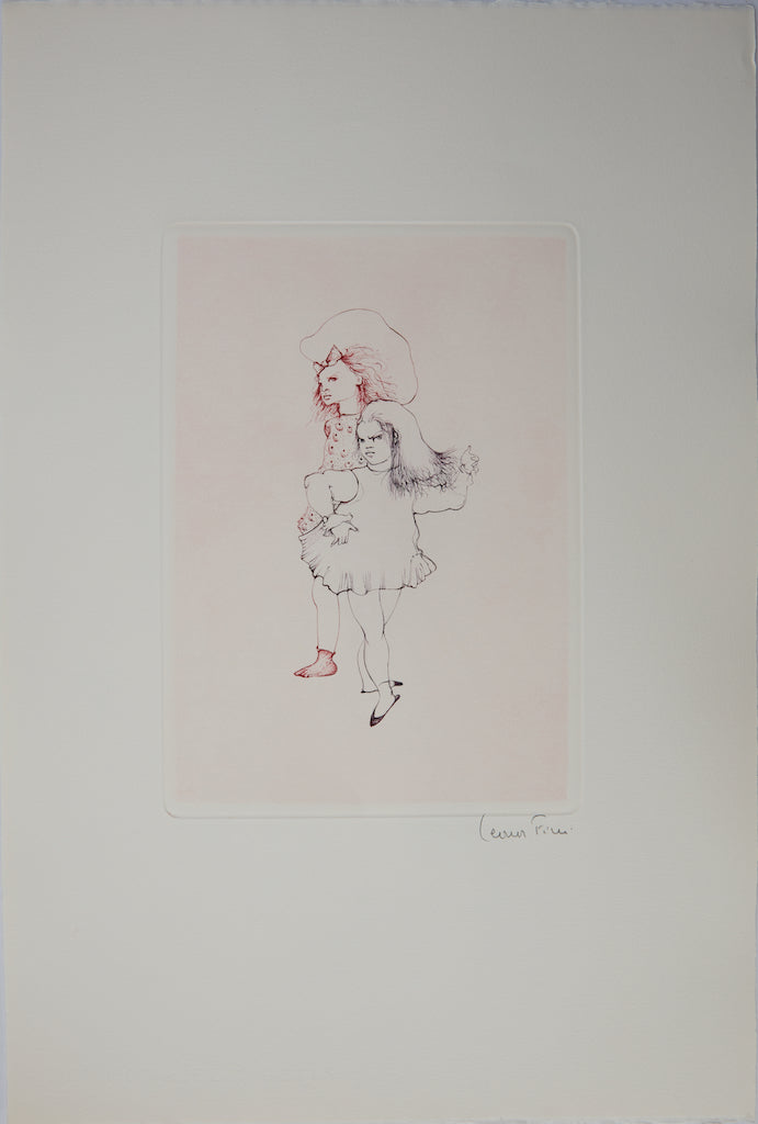 Léonor FINI : Le caprice - Gravure originale signée