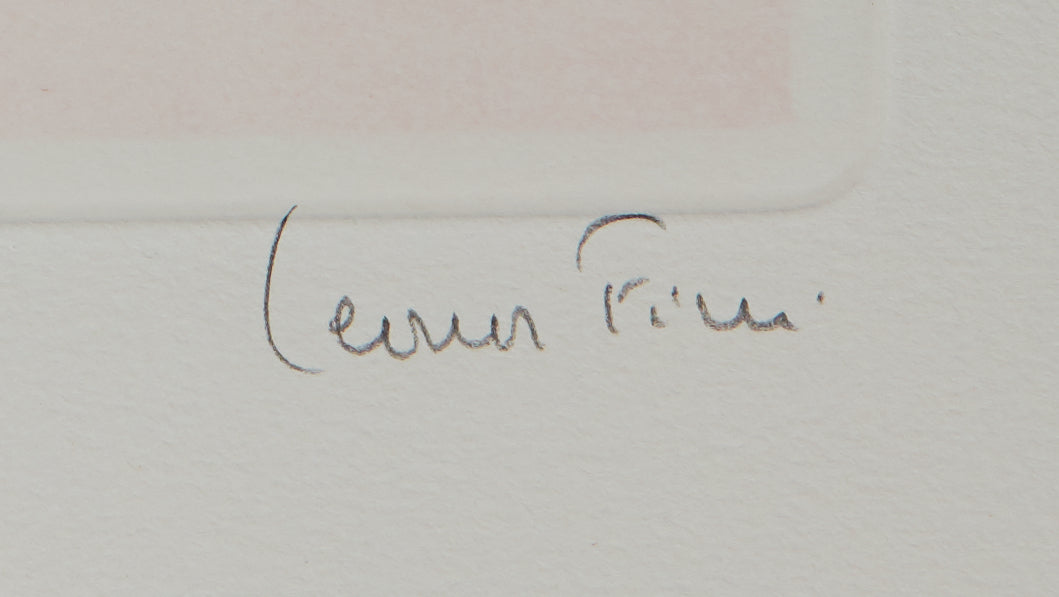 Léonor FINI : Le caprice - Gravure originale signée