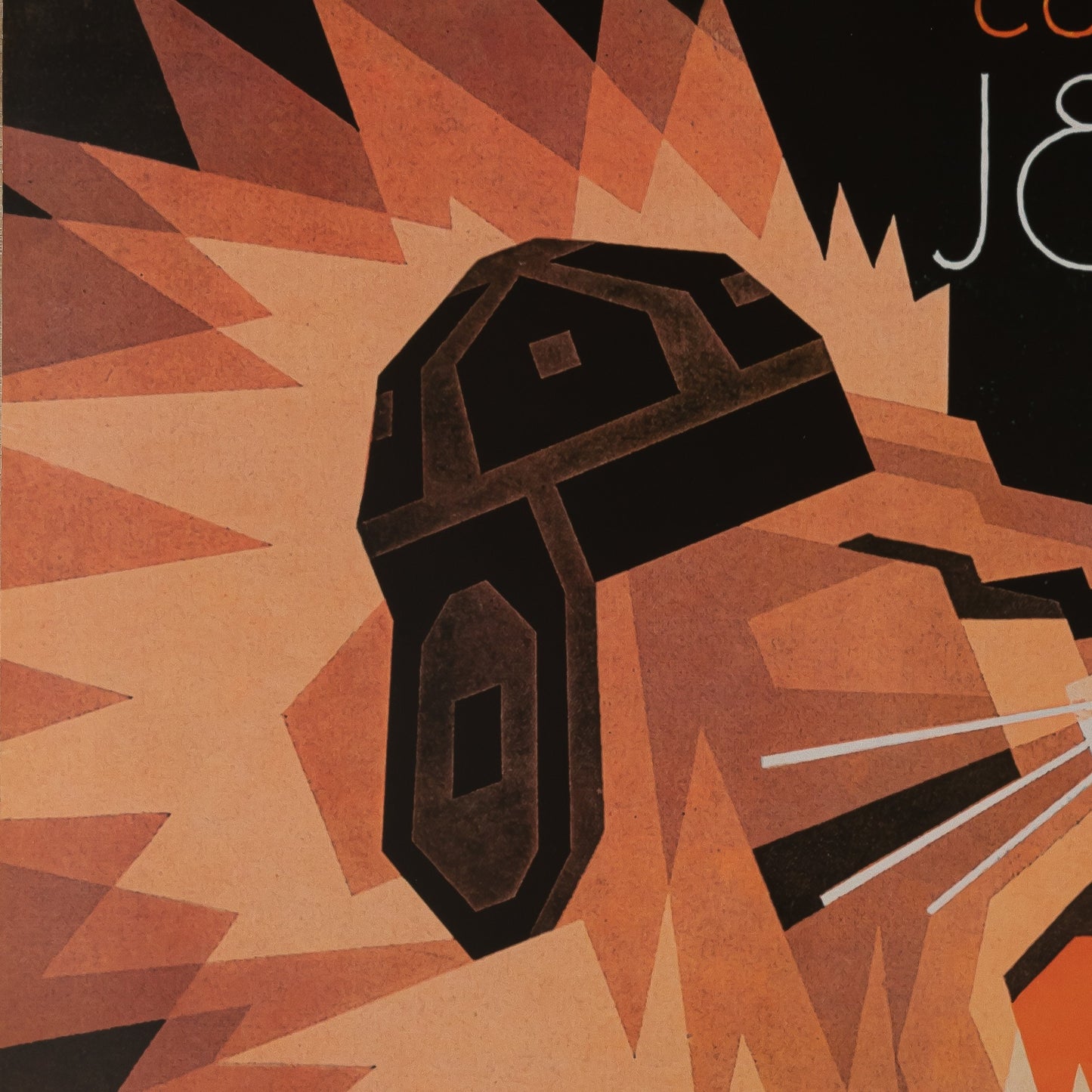 Ad REINHARDT : Columbia Jester - Affiche originale signée