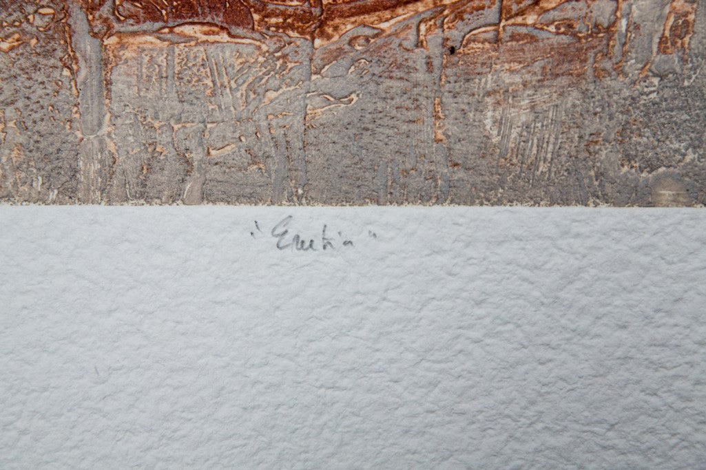 Jean Marie GUINY : Exebia - Gravure originale signée