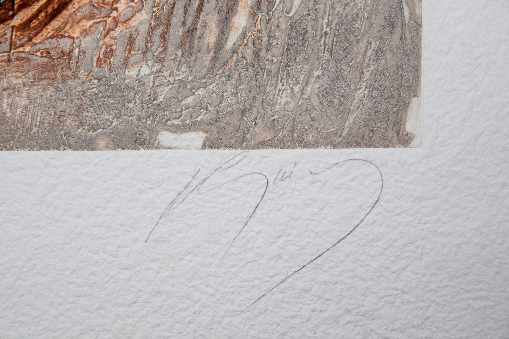 Jean Marie GUINY : Exebia - Gravure originale signée