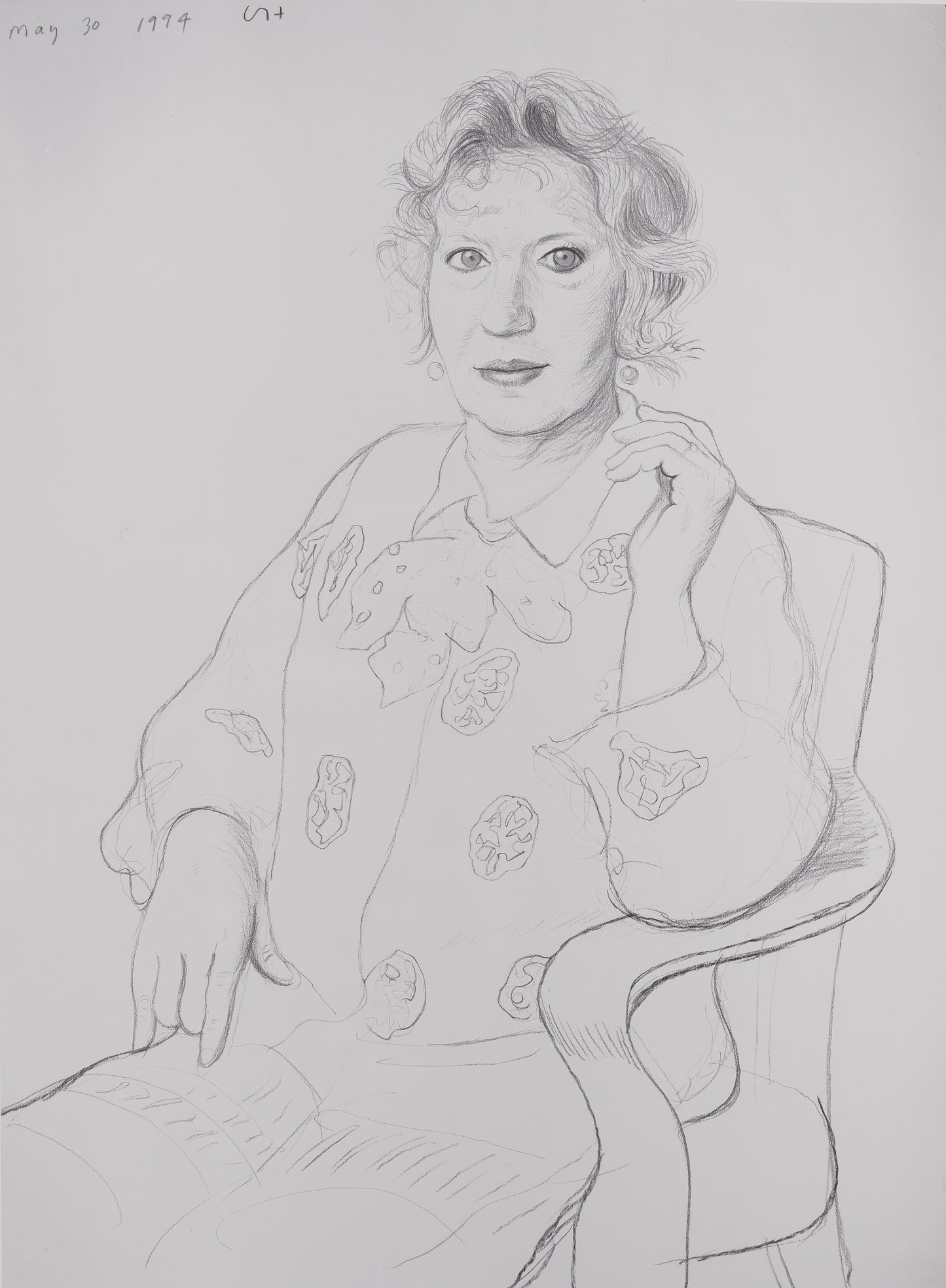 David HOCKNEY : Celia BIRTWELL - Affiche originale