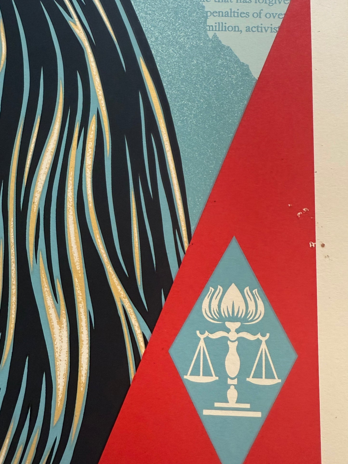 Shepard FAIREY (OBEY) : Environment Justice - Lithographie originale signée