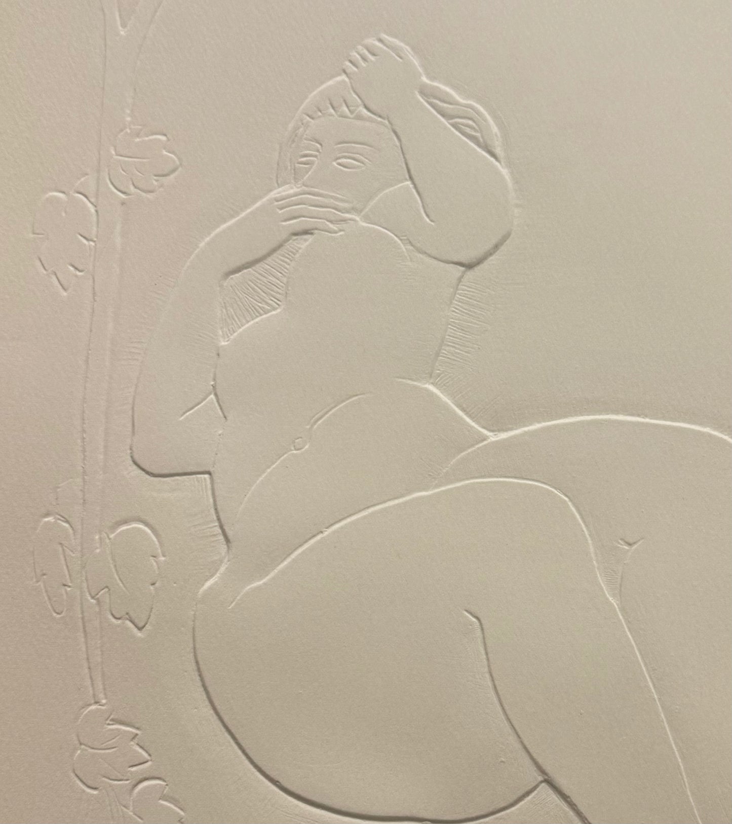Antoniucci VOLTI : Femme au lierre - Gaufrage original