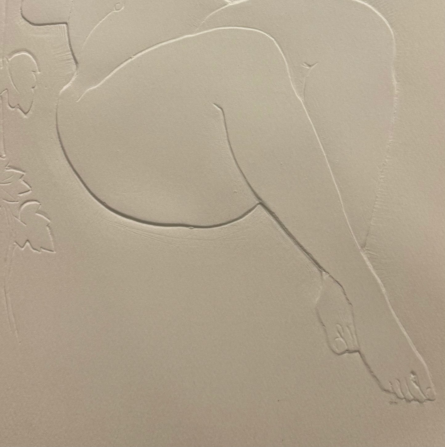 Antoniucci VOLTI : Femme au lierre - Gaufrage original