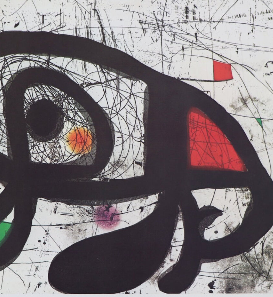Joan MIRO : Pace Columbus - Affiche originale signée