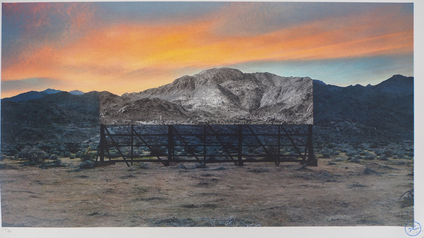 JR : Death Valley - Lithographie originale signée