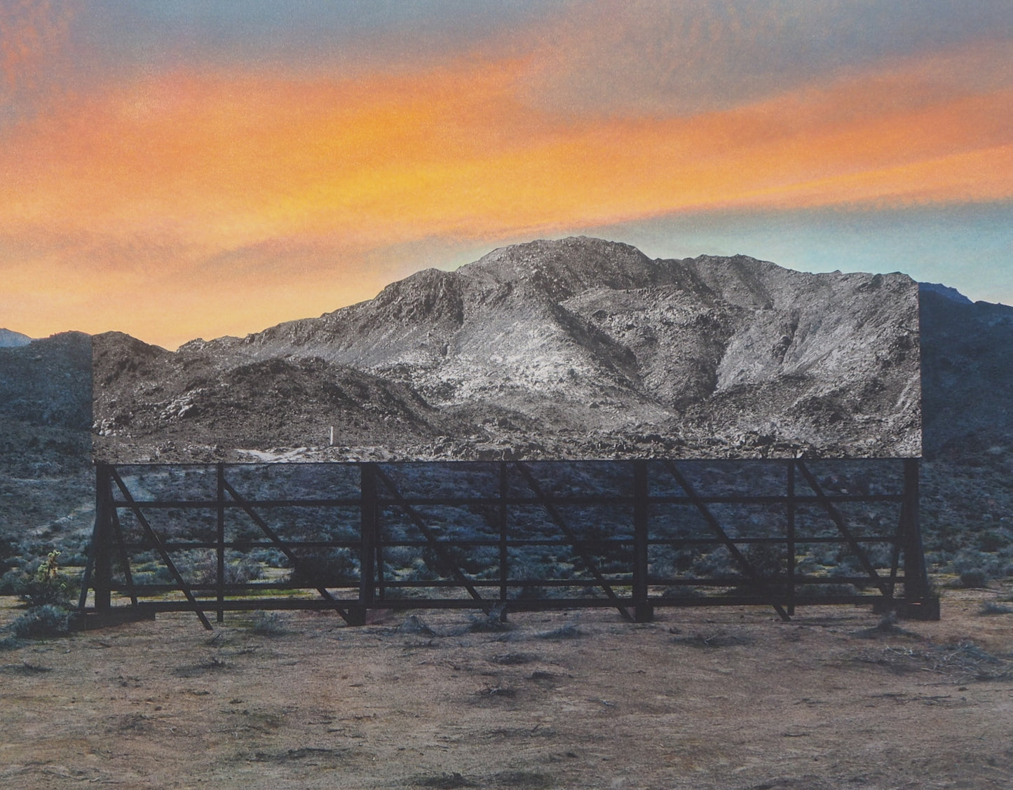 JR : Death Valley - Lithographie originale signée
